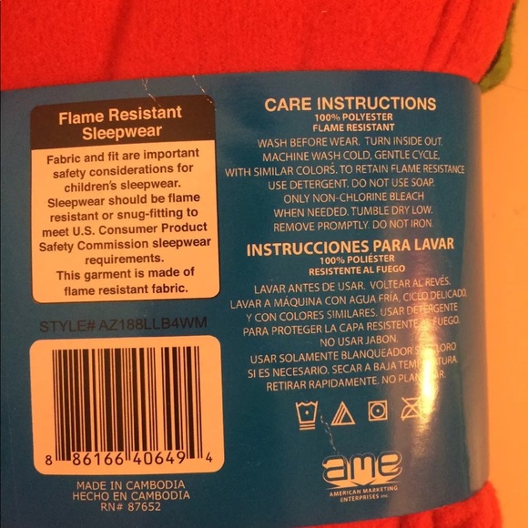 Angry birds kids pajamas - Picture 2 of 4